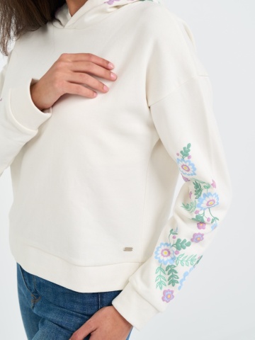 Lee Cooper - Hanorac dama cu model floral - Img 4