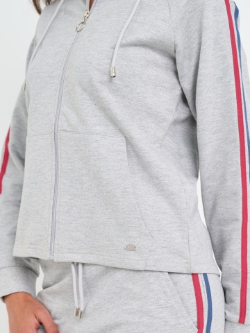 Lee Cooper - Hanorac dama cu model in dungi - Img 4