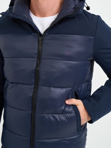 Lee Cooper - Jacheta barbat cu gluga si buzunare in lateral - Img 5