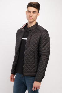 Lee Cooper - Jacheta barbat subtire cu logo si buzunare