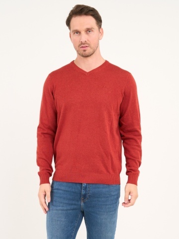Lee Cooper - Pulover barbat cu maneca lunga de culoare uniforma