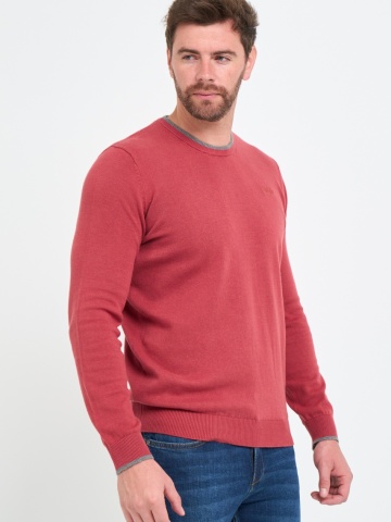 Lee Cooper - Pulover barbat de culoare uniforma - Img 4