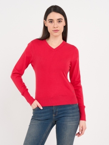 Lee Cooper - Pulover dama cu maneca lunga si detalii logo