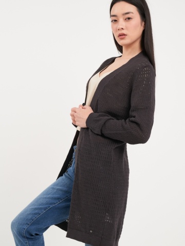 Lee Cooper - Pulover dama tip cardigan cu model - Img 5