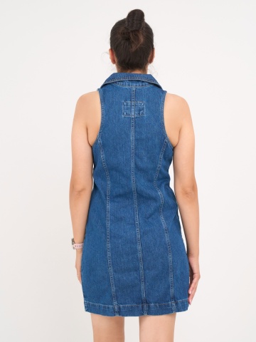 Lee Cooper - Rochie dama denim cu nasturi - Img 3