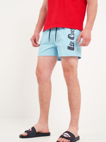 Lee Cooper - Sort de baie barbat cu buzunare si logo