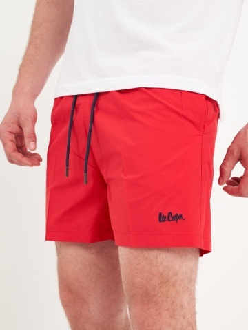 Lee Cooper - Sort de baie barbat de culoare uniforma cu logo - Img 2