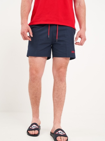 Lee Cooper - Sort de baie barbat de culoare uniforma cu logo - Img 5