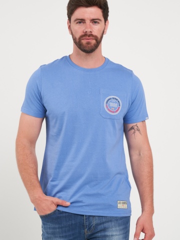 Lee Cooper - Tricou barbat cu buzunar si imprimeu