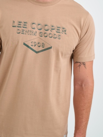 Lee Cooper - Tricou barbat cu imprimeu logo - Img 3