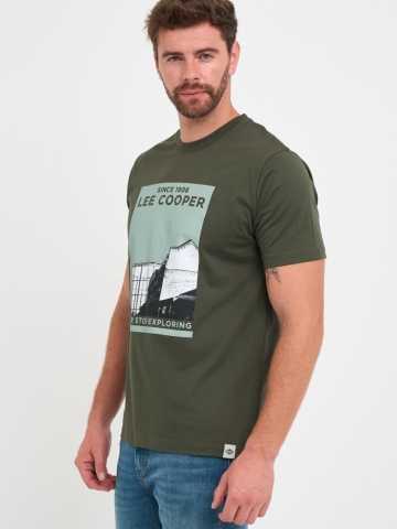 Lee Cooper - Tricou barbat cu imprimeu logo - Img 6