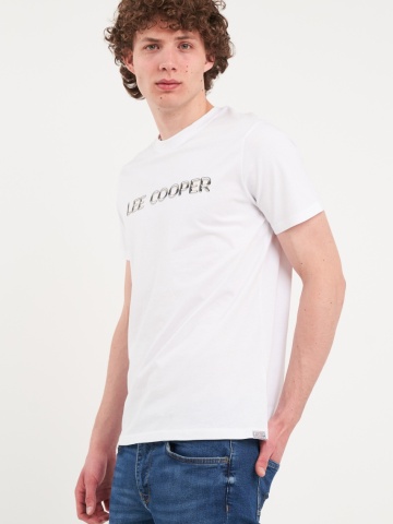 Lee Cooper - Tricou barbat cu imprimeu logo - Img 4