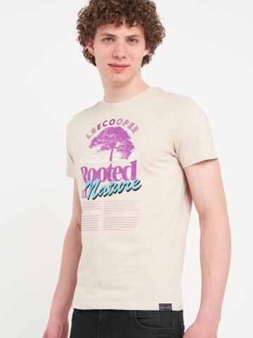 Lee Cooper - Tricou barbat cu imprimeu - Img 4