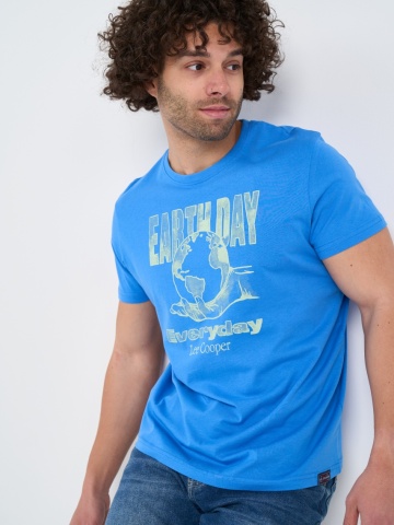 Lee Cooper - Tricou barbat cu imprimeu - Img 2