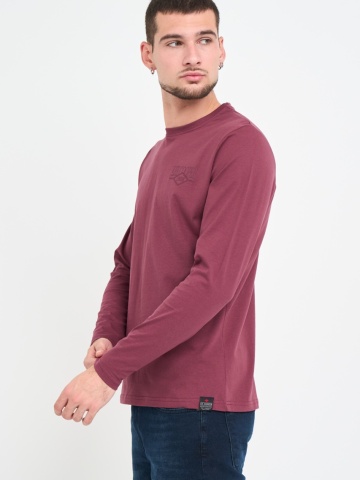 Lee Cooper - Tricou barbat cu maneca lunga cu logo - Img 9