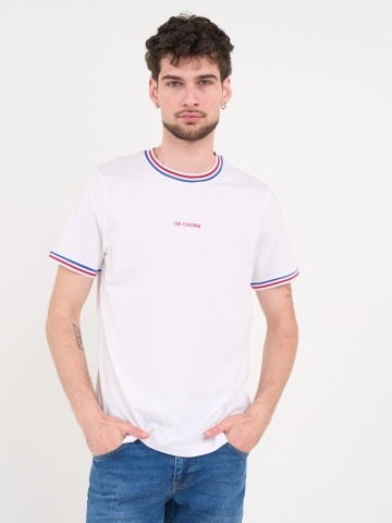 Lee Cooper - Tricou barbat cu maneca scurta si detalii logo