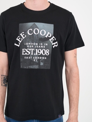 Lee Cooper - Tricou barbat cu maneca scurta si imprimeu - Img 3
