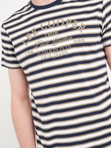 Lee Cooper - Tricou barbat cu model in dungi - Img 2