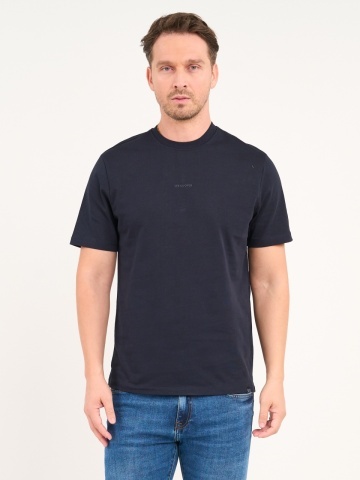 Lee Cooper - Tricou barbat de culoare uniforma cu detalii logo