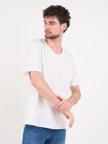 Lee Cooper - Tricou barbat de culoare uniforma cu detalii - Img 8