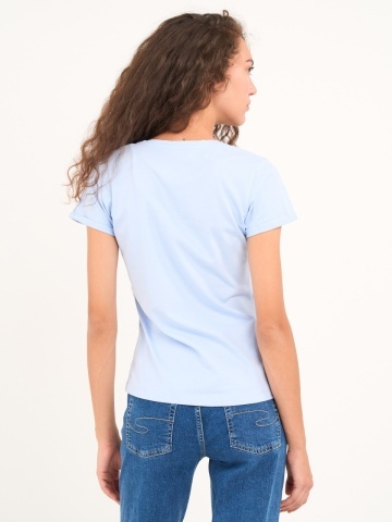 Lee Cooper - Tricou dama cu maneca scurta si detalii - Img 2