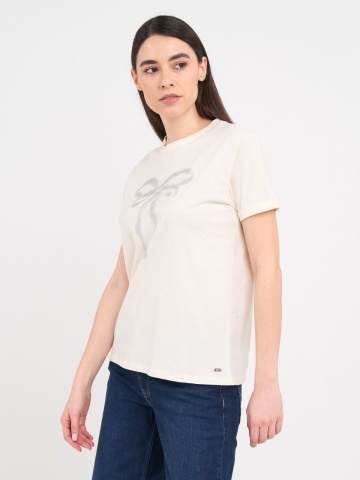 Lee Cooper - Tricou dama cu maneca scurta si detalii - Img 5
