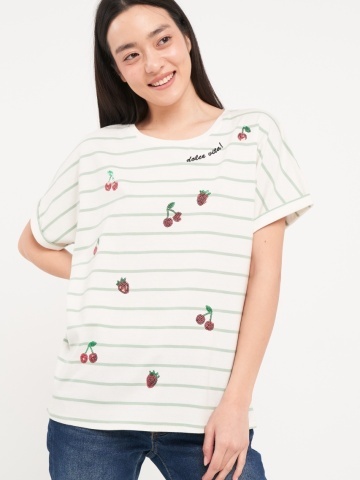 Lee Cooper - Tricou dama cu maneca scurta si detalii - Img 7