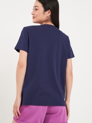 Lee Cooper - Tricou dama cu maneca scurta si imprimeu - Img 2