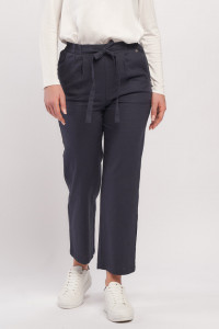 Montecristo - Pantaloni dama cu lungimea 7/8 cu buzunare si snur pentru ajustare
