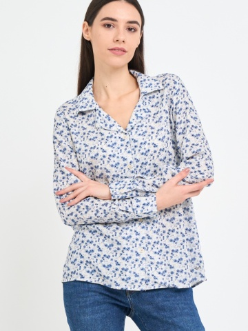 Timeout - Camasa dama cu model floral