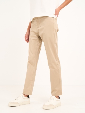 Timeout - Pantaloni lungi dama de culoare uniforma - Img 2