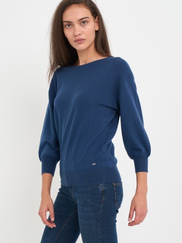 Timeout - Pulover dama de culoare uniforma si logo aplicat - Img 5