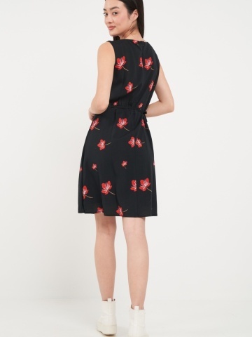 Timeout - Rochie dama cu imprimeu floral - Img 2