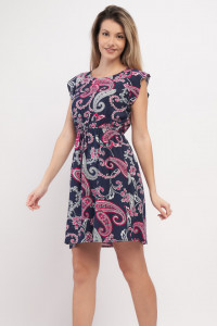 Timeout - Rochie scurta dama cu imprimeu