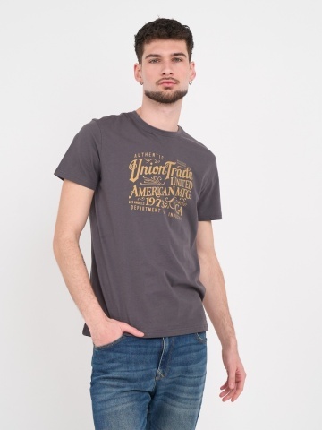 Timeout - Tricou barbat cu maneca scurta si imprimeu grafic - Img 3