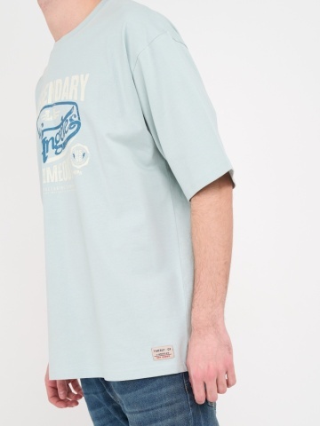 Timeout - Tricou barbat cu maneca scurta si imprimeu grafic - Img 3