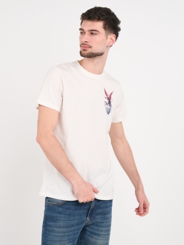 Timeout - Tricou barbat cu maneca scurta si imprimeu logo - Img 8