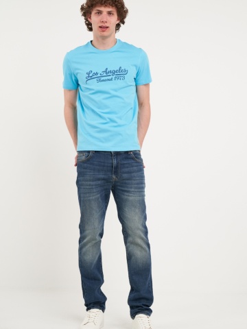 Timeout - Tricou barbat cu maneca scurta si imprimeu logo - Img 6