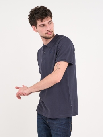 Timeout - Tricou barbat polo de culoare uniforma cu logo - Img 6