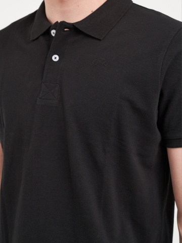 Timeout - Tricou barbat polo de culoare uniforma - Img 3