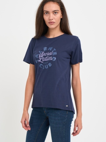 Timeout - Tricou dama cu logo si detalii grafice - Img 7