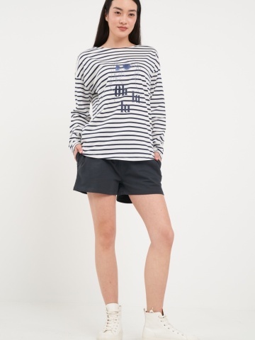 Timeout - Tricou dama cu maneca lunga si dungi - Img 7