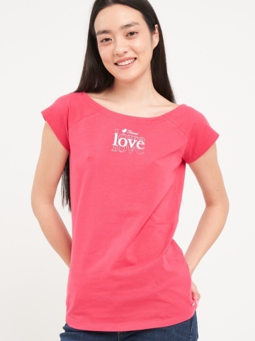 Timeout - Tricou dama cu maneca scurta de culoare uniforma - Img 7