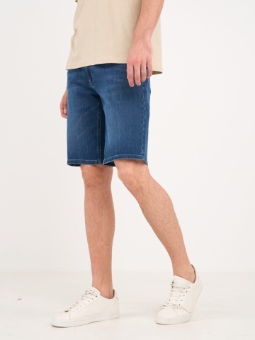 Kenvelo - Bermude barbat din denim cu aspect usor decolorat - Img 7