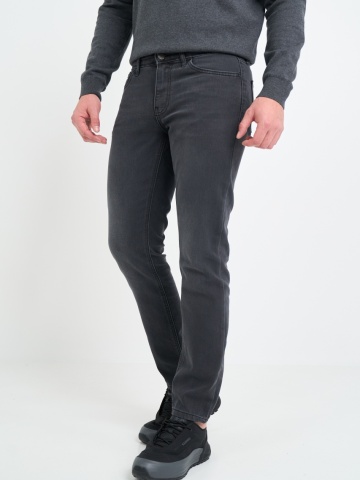 Kenvelo - Blugi barbati super slim cu aspect decolorat - Img 6