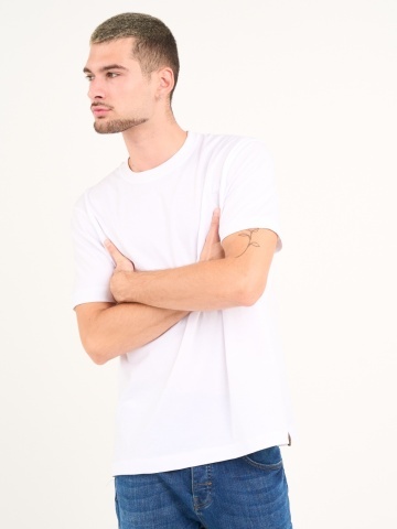 Kenvelo - Tricou barbat cu maneca scurta de culoare uniforma - Img 6