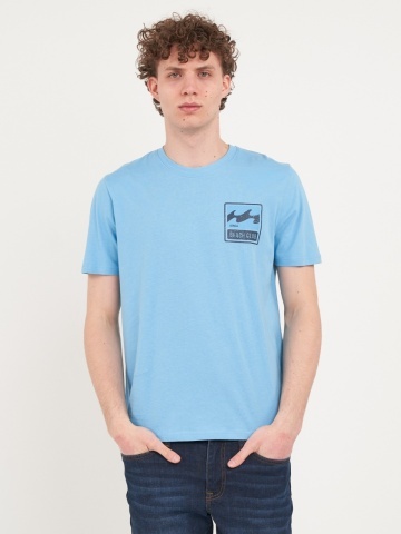 Kenvelo - Tricou barbat cu maneca scurta si imprimeu