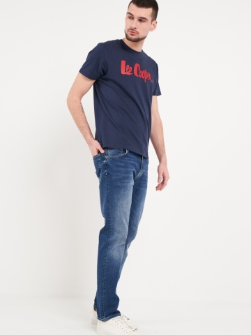 Lee Cooper - Blugi barbat regular cu aspect decolorat - Img 3