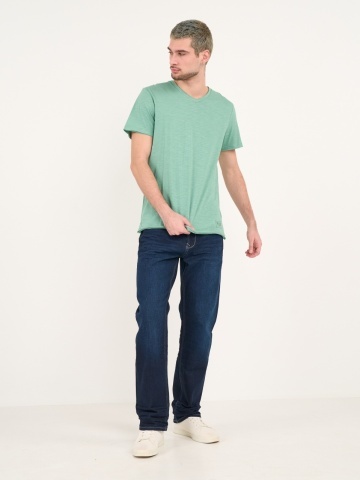 Lee Cooper - Blugi barbat regular de culoare uniforma - Img 11