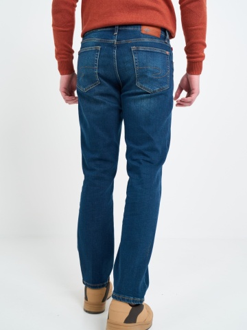 Lee Cooper - Blugi barbat regular fit cu aspect decolorat - Img 3